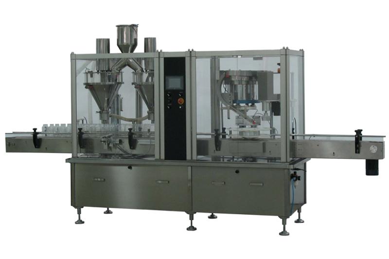 Remplisseuse boucheuse automatique pour poudre