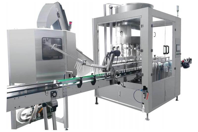 Boucheuse rotative pour pompe de pulvérisation
