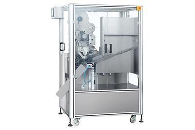 Machine d'étiquetage pour tube souple